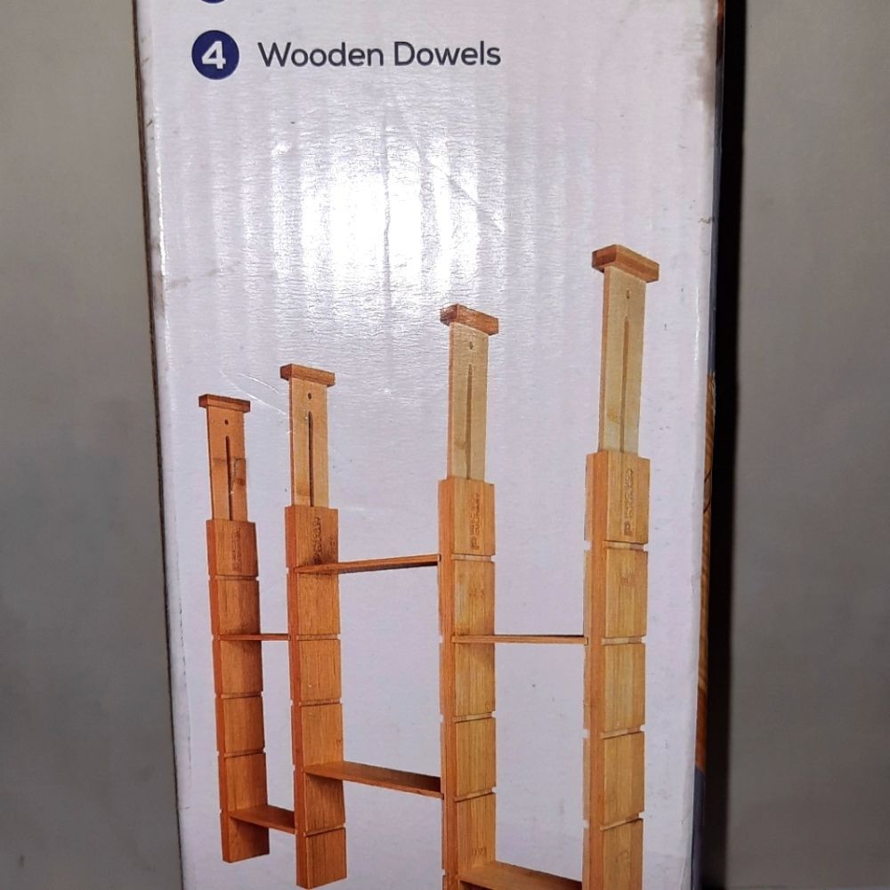 Bamboo Hidden Drawer Dividers with Inserts